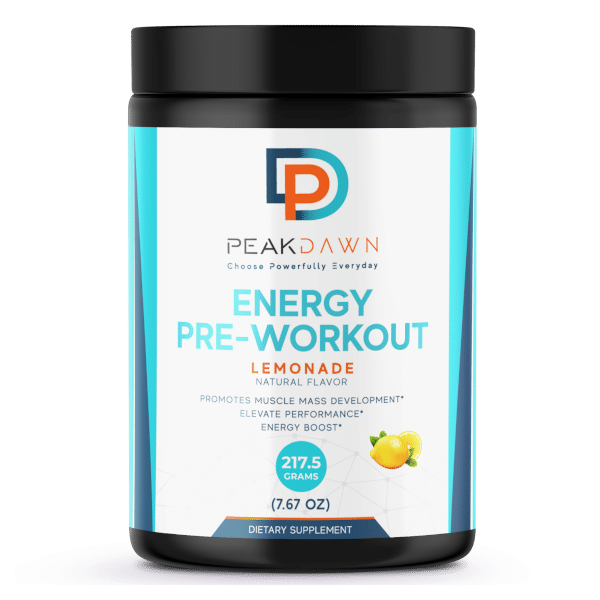 Energy Pre-Workout Lemonade